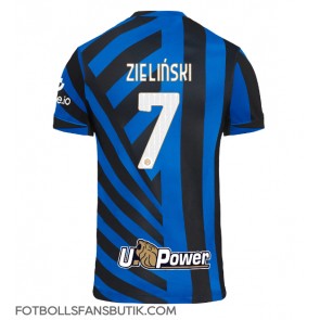 Inter Milan Piotr Zielinski #7 Replika Hemmatröja 2024-25 Kortärmad